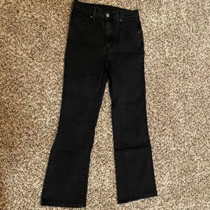 Levi’s Black Flared Size 26